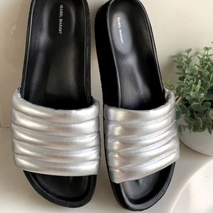 ISABEL MARANT 10 suede/leather